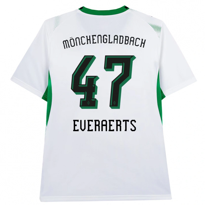Danxen Herren Kim Everaerts #47 Weiß Schwarz Grün Heimtrikot Trikot 2026/27 T-Shirt Schweiz