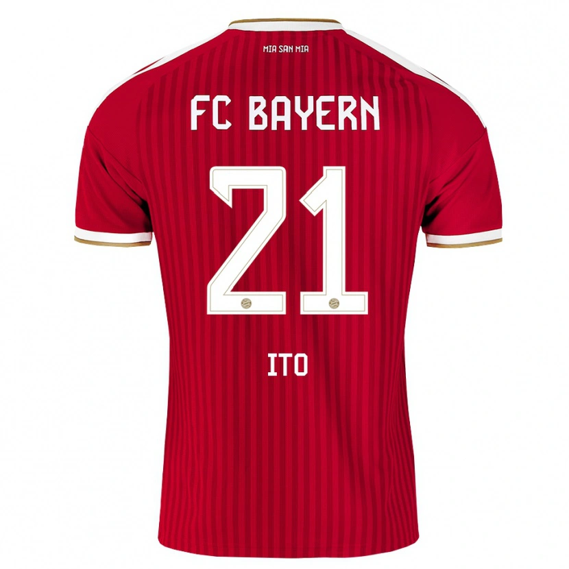 Danxen Herren Hiroki Ito #21 Rot Weiß Blau Heimtrikot Trikot 2026/27 T-Shirt Schweiz