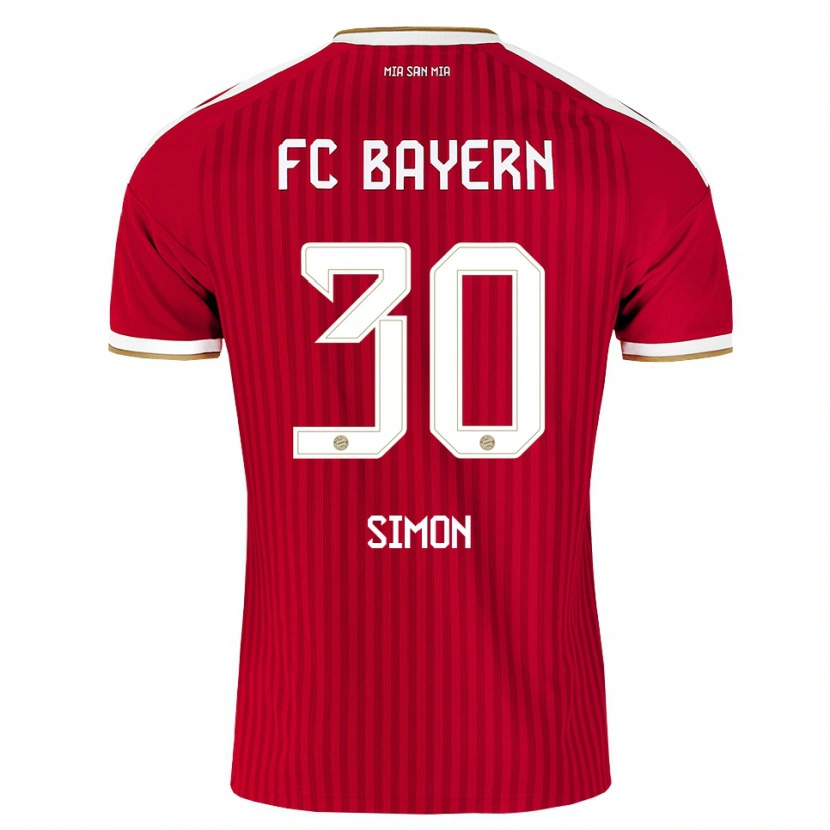 Danxen Herren Carolin Simon #30 Rot Weiß Blau Heimtrikot Trikot 2026/27 T-Shirt Schweiz
