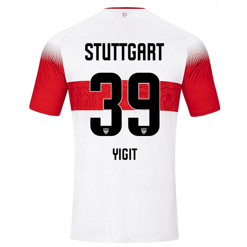 Danxen Herren Ertugrul Yigit #39 Weiß Rot Gelb Heimtrikot Trikot 2026/27 T-Shirt Schweiz