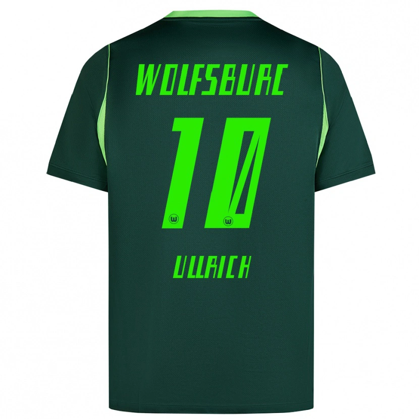 Danxen Herren Pepe Ullrich #10 Dunkelgrün Weiß Heimtrikot Trikot 2026/27 T-Shirt Schweiz