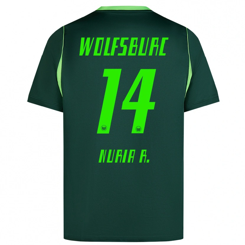 Danxen Herren Nuria Rabano #14 Dunkelgrün Weiß Heimtrikot Trikot 2026/27 T-Shirt Schweiz