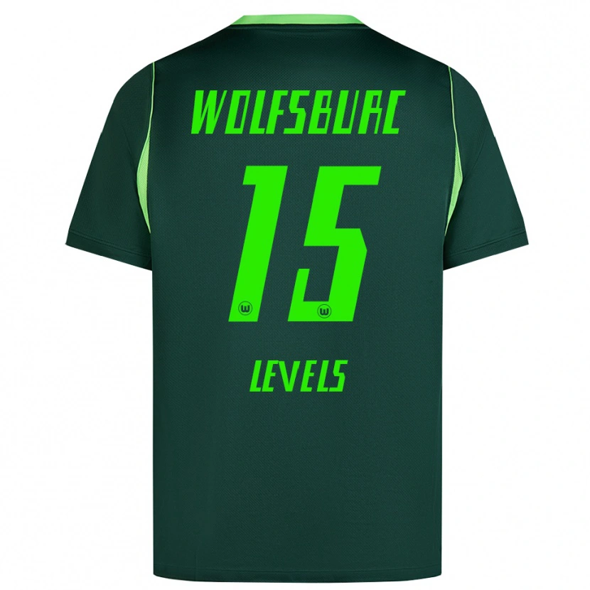 Danxen Herren Janou Levels #15 Dunkelgrün Weiß Heimtrikot Trikot 2026/27 T-Shirt Schweiz