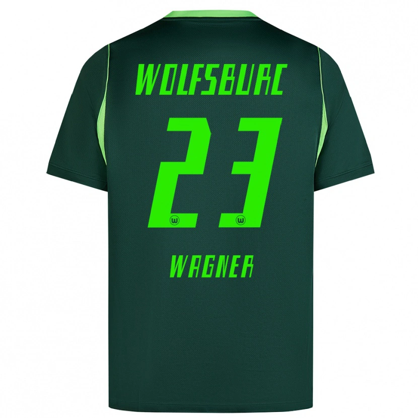 Danxen Herren Maksym Wagner #23 Dunkelgrün Weiß Heimtrikot Trikot 2026/27 T-Shirt Schweiz
