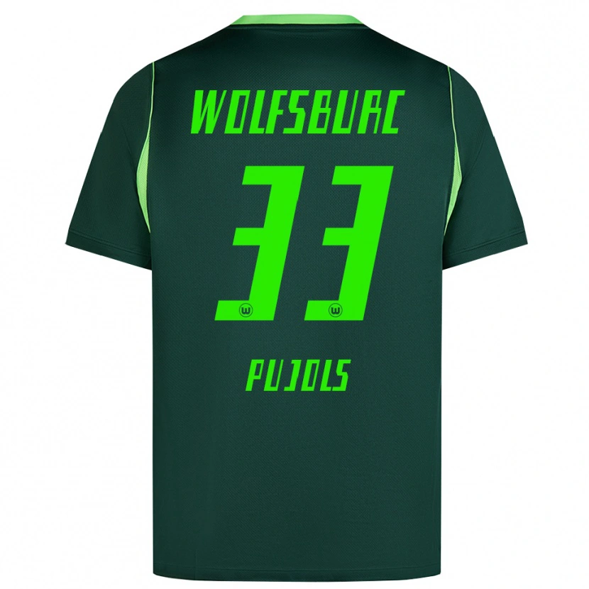 Danxen Herren Judit Pujols #33 Dunkelgrün Weiß Heimtrikot Trikot 2026/27 T-Shirt Schweiz