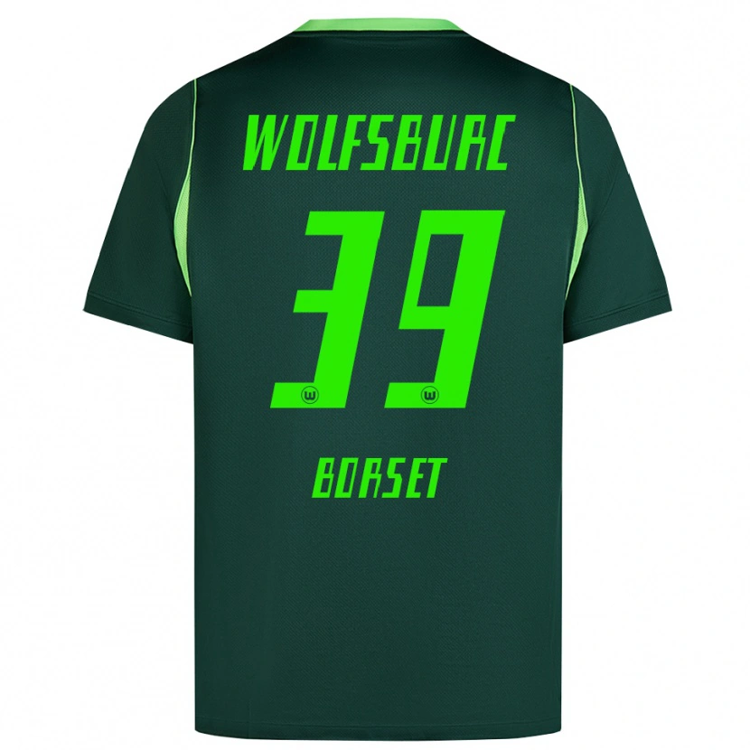 Danxen Herren Anders Rønne Børset #39 Dunkelgrün Weiß Heimtrikot Trikot 2026/27 T-Shirt Schweiz