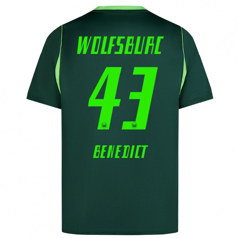Danxen Herren Trevor Benedict #43 Dunkelgrün Weiß Heimtrikot Trikot 2026/27 T-Shirt Schweiz