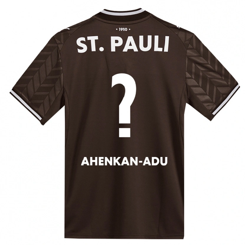 Danxen Herren Calvin Ahenkan-Adu #0 Kaffee Weiß Heimtrikot Trikot 2026/27 T-Shirt Schweiz