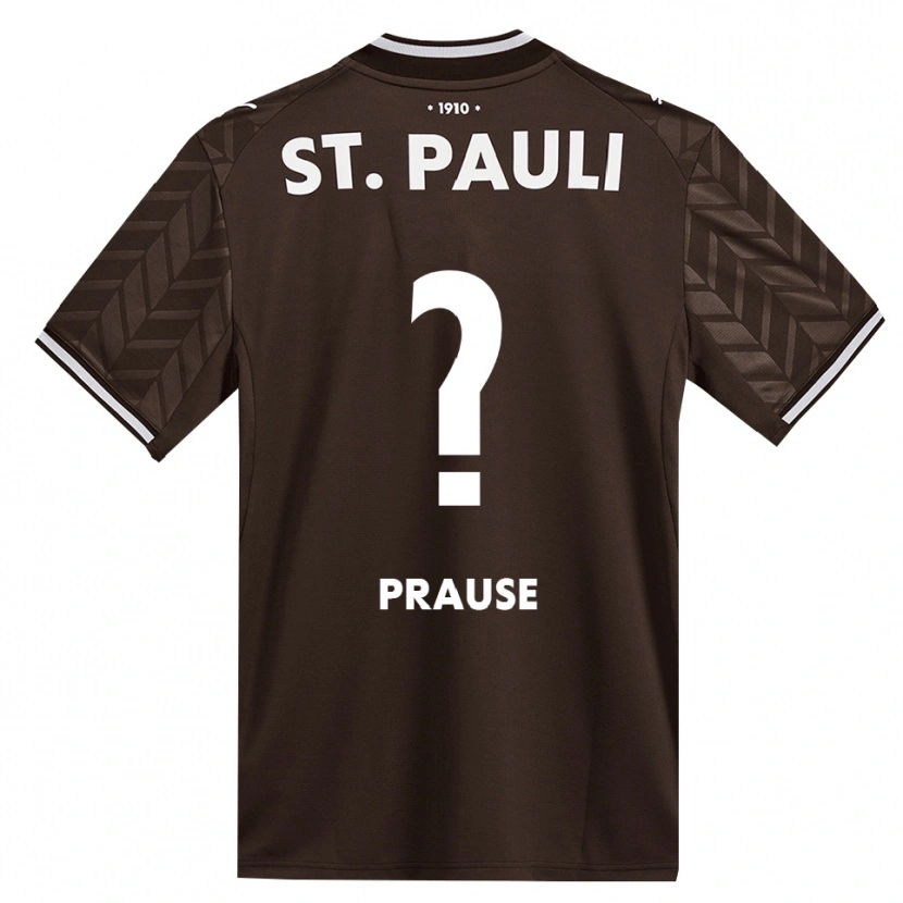 Danxen Herren Sebastian Prause #0 Kaffee Weiß Heimtrikot Trikot 2026/27 T-Shirt Schweiz