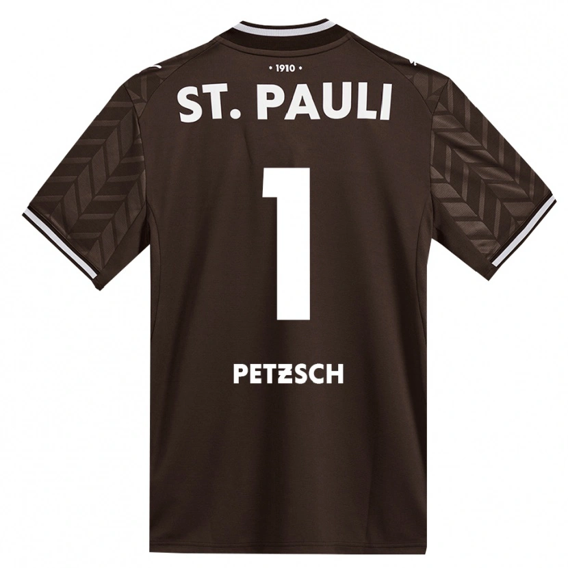 Danxen Herren Niklas Petzsch #1 Kaffee Weiß Heimtrikot Trikot 2026/27 T-Shirt Schweiz