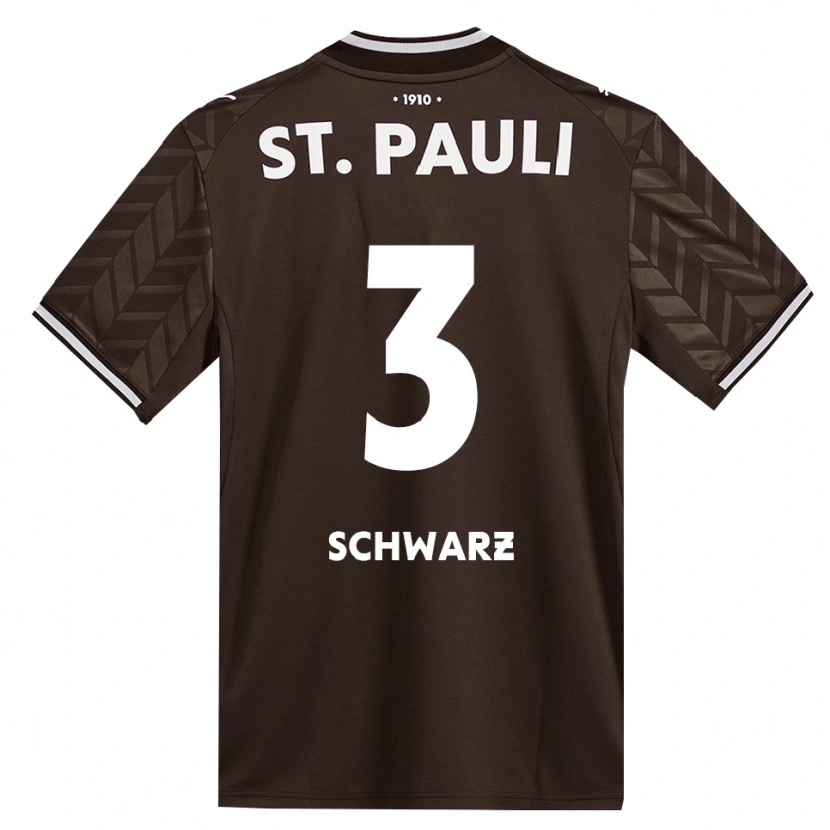 Danxen Herren Jannick Schwarz #3 Kaffee Weiß Heimtrikot Trikot 2026/27 T-Shirt Schweiz