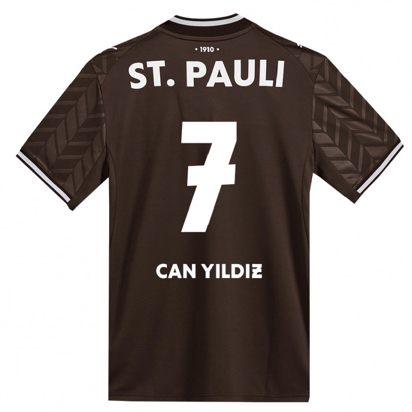 Danxen Herren Emre Can Yildiz #7 Kaffee Weiß Heimtrikot Trikot 2026/27 T-Shirt Schweiz
