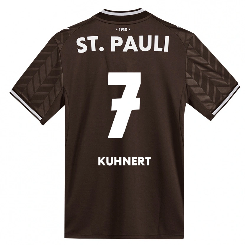 Danxen Herren Carlotta Kuhnert #7 Kaffee Weiß Heimtrikot Trikot 2026/27 T-Shirt Schweiz