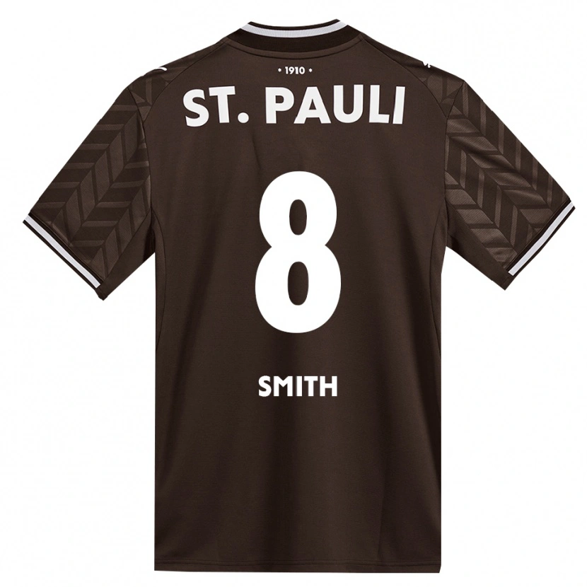 Danxen Herren Eric Smith #8 Kaffee Weiß Heimtrikot Trikot 2026/27 T-Shirt Schweiz