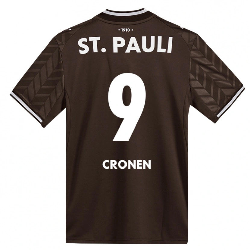 Danxen Herren Florian Cronen #9 Kaffee Weiß Heimtrikot Trikot 2026/27 T-Shirt Schweiz