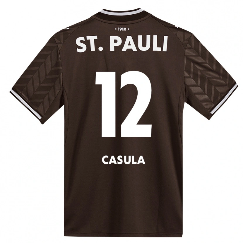 Danxen Herren David Casula #12 Kaffee Weiß Heimtrikot Trikot 2026/27 T-Shirt Schweiz