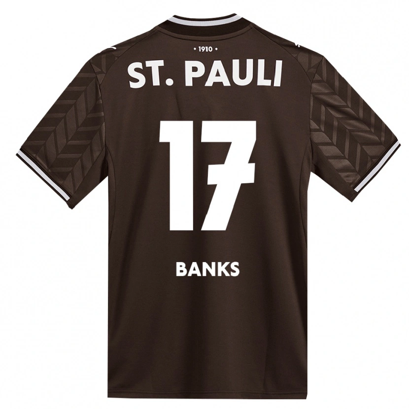 Danxen Herren Scott Banks #17 Kaffee Weiß Heimtrikot Trikot 2026/27 T-Shirt Schweiz