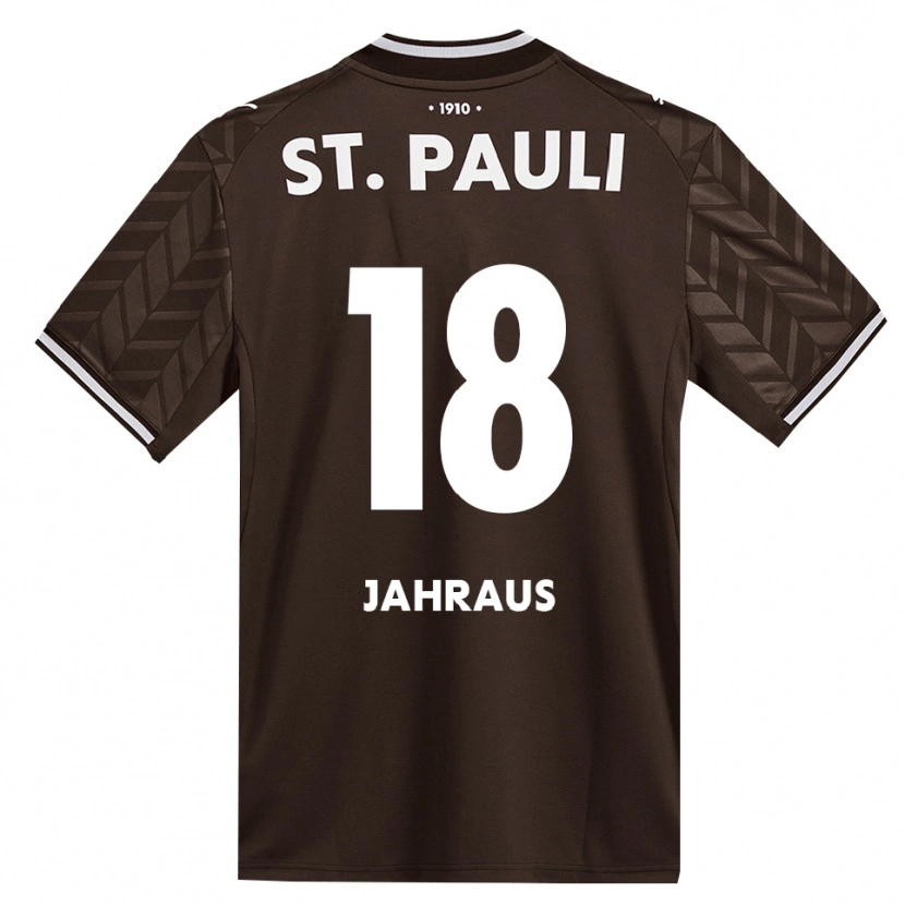 Danxen Herren Luis Jahraus #18 Kaffee Weiß Heimtrikot Trikot 2026/27 T-Shirt Schweiz