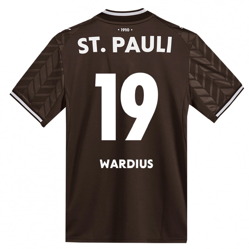 Danxen Herren Jack Wardius #19 Kaffee Weiß Heimtrikot Trikot 2026/27 T-Shirt Schweiz