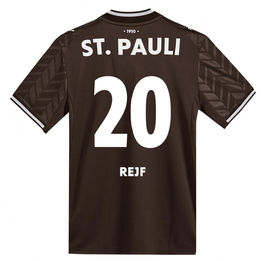 Danxen Herren Petr Rejf #20 Kaffee Weiß Heimtrikot Trikot 2026/27 T-Shirt Schweiz