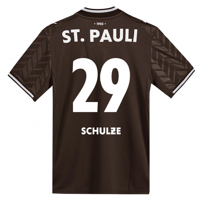 Danxen Herren Lucas Schulze #29 Kaffee Weiß Heimtrikot Trikot 2026/27 T-Shirt Schweiz