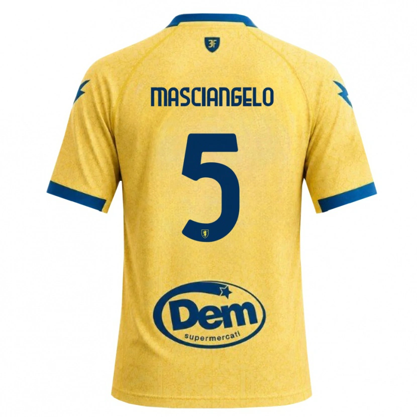 Danxen Herren Edoardo Masciangelo #5 Khaki Schwarz Blau Heimtrikot Trikot 2026/27 T-Shirt Schweiz