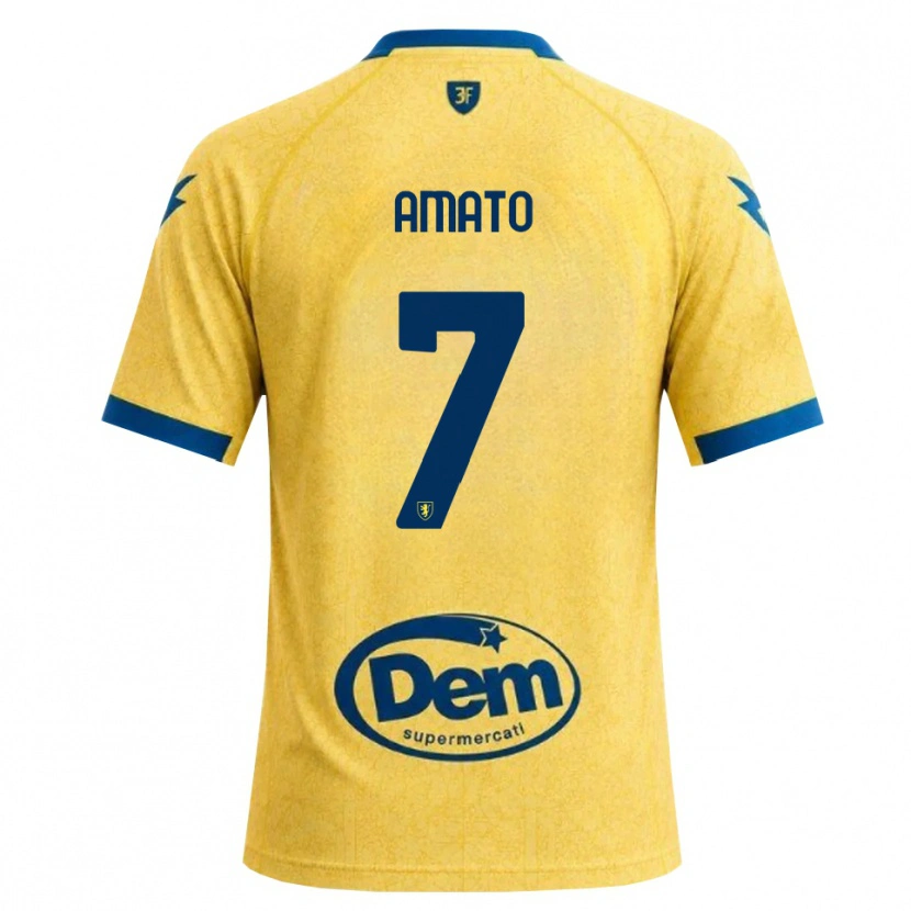 Danxen Herren Leonardo Amato #7 Khaki Schwarz Blau Heimtrikot Trikot 2026/27 T-Shirt Schweiz