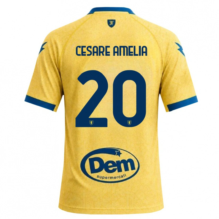 Danxen Herren Giulio Cesare Amelia #20 Khaki Schwarz Blau Heimtrikot Trikot 2026/27 T-Shirt Schweiz