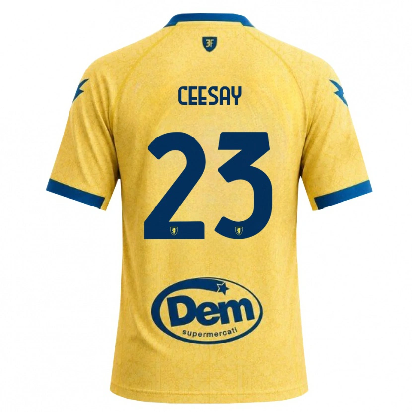 Danxen Herren Abubacar Ceesay #23 Khaki Schwarz Blau Heimtrikot Trikot 2026/27 T-Shirt Schweiz