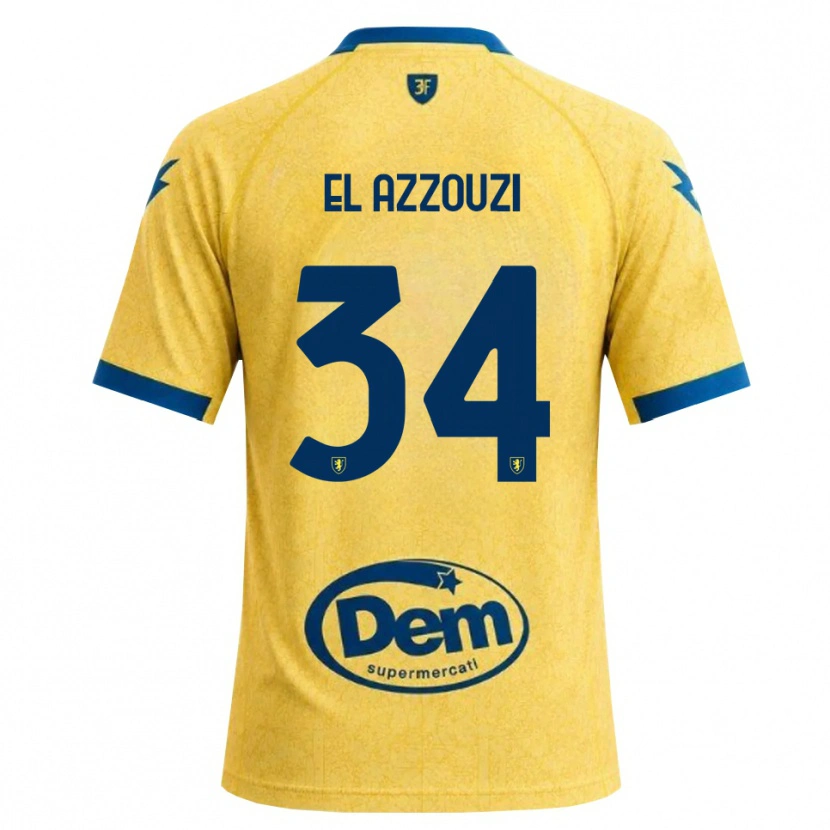 Danxen Herren Anouar El Azzouzi #34 Khaki Schwarz Blau Heimtrikot Trikot 2026/27 T-Shirt Schweiz