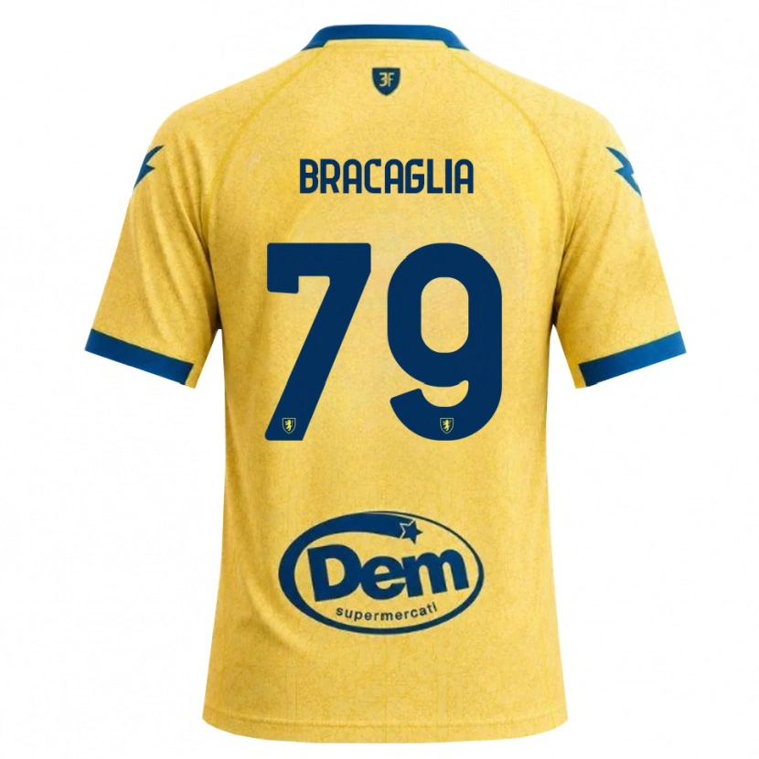 Danxen Herren Gabriele Bracaglia #79 Khaki Schwarz Blau Heimtrikot Trikot 2026/27 T-Shirt Schweiz