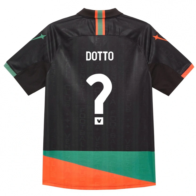Danxen Herren Edoardo Dotto #0 Schwarz Orange Grün Heimtrikot Trikot 2026/27 T-Shirt Schweiz