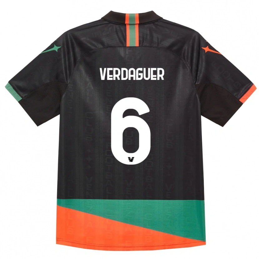 Danxen Herren Judith Verdaguer #6 Schwarz Orange Grün Heimtrikot Trikot 2026/27 T-Shirt Schweiz