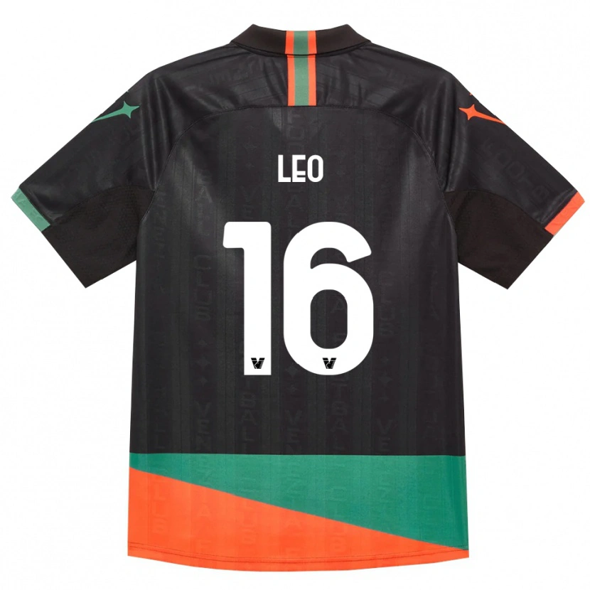 Danxen Herren Andrea Leo #16 Schwarz Orange Grün Heimtrikot Trikot 2026/27 T-Shirt Schweiz