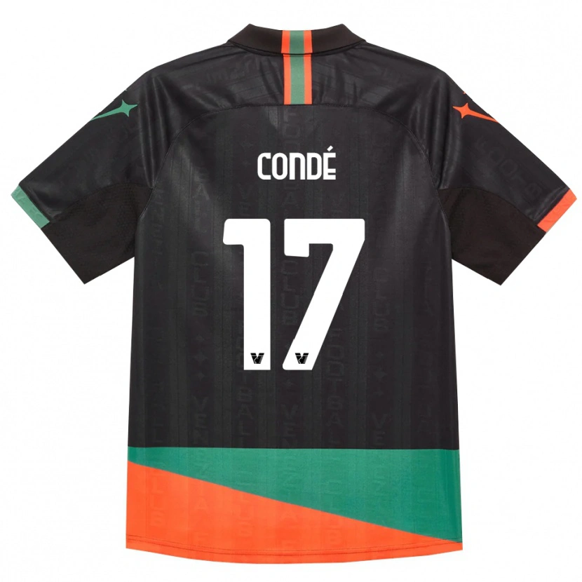 Danxen Herren Cheick Condé #17 Schwarz Orange Grün Heimtrikot Trikot 2026/27 T-Shirt Schweiz