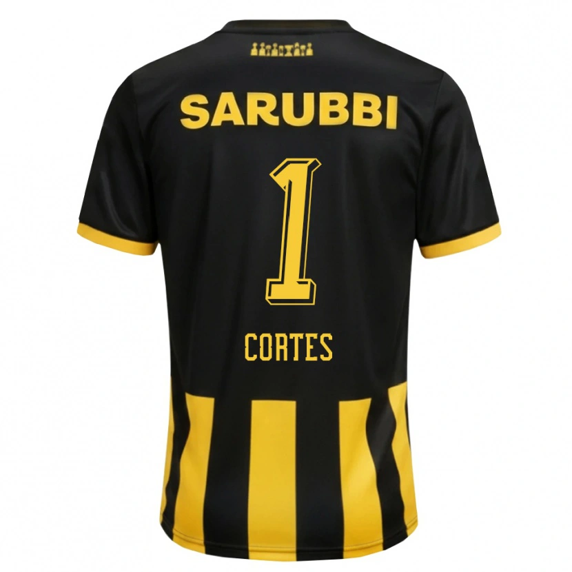 Danxen Herren Brayan Cortés #1 Schwarz Gelb Heimtrikot Trikot 2026/27 T-Shirt Schweiz