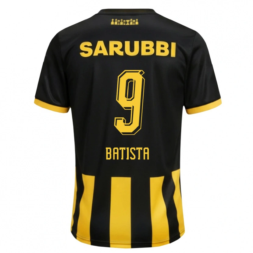 Danxen Herren Facundo Batista #9 Schwarz Gelb Heimtrikot Trikot 2026/27 T-Shirt Schweiz