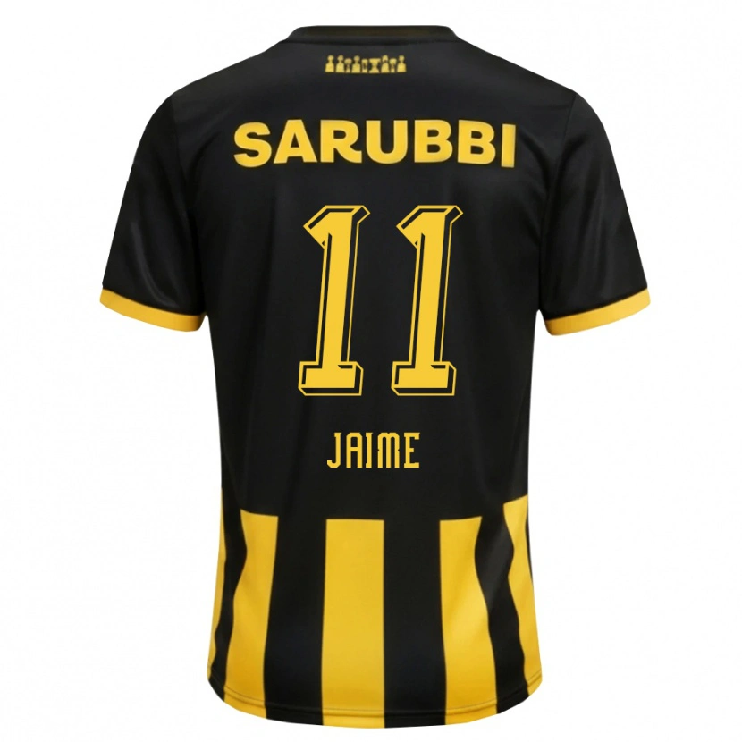Danxen Herren Leonel Jaime #11 Schwarz Gelb Heimtrikot Trikot 2026/27 T-Shirt Schweiz