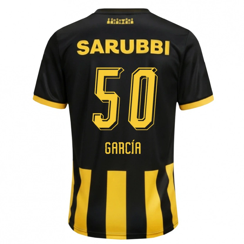 Danxen Herren Diego García #50 Schwarz Gelb Heimtrikot Trikot 2026/27 T-Shirt Schweiz