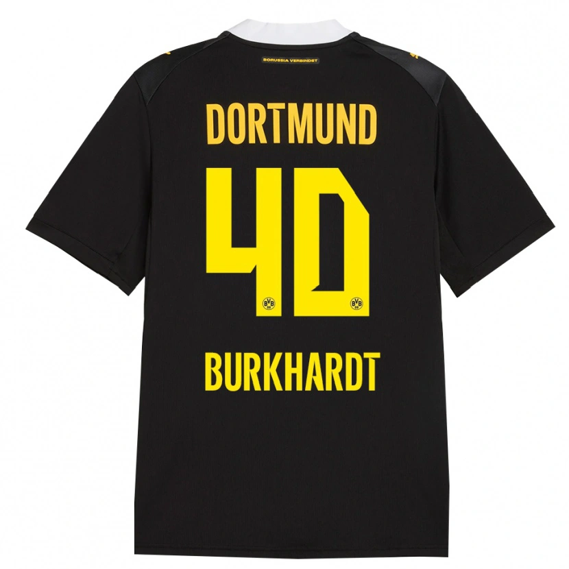 Danxen Herren Till Burkhardt #40 Schwarz Rot Gelb Auswärtstrikot Trikot 2026/27 T-Shirt Schweiz