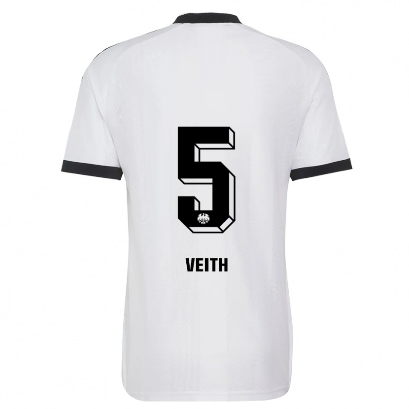 Danxen Herren Titus Veith #5 Schwarz Weiß Auswärtstrikot Trikot 2026/27 T-Shirt Schweiz