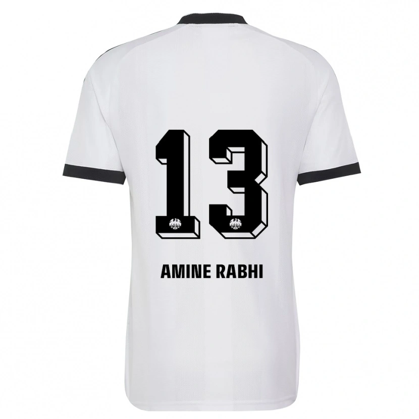 Danxen Herren Mohamed Amine Rabhi #13 Schwarz Weiß Auswärtstrikot Trikot 2026/27 T-Shirt Schweiz