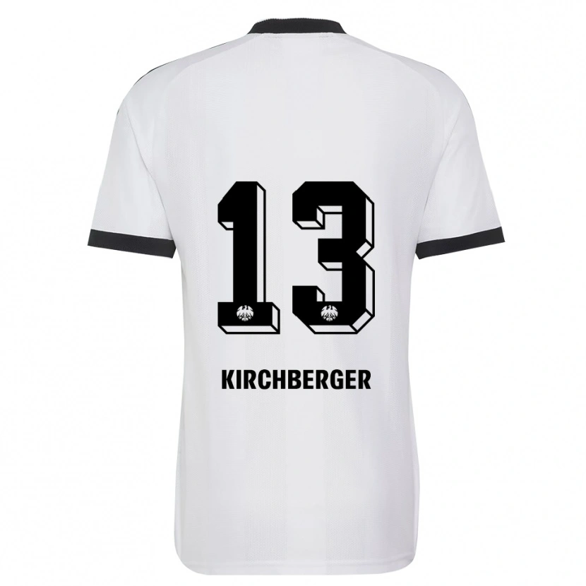 Danxen Herren Virginia Kirchberger #13 Schwarz Weiß Auswärtstrikot Trikot 2026/27 T-Shirt Schweiz