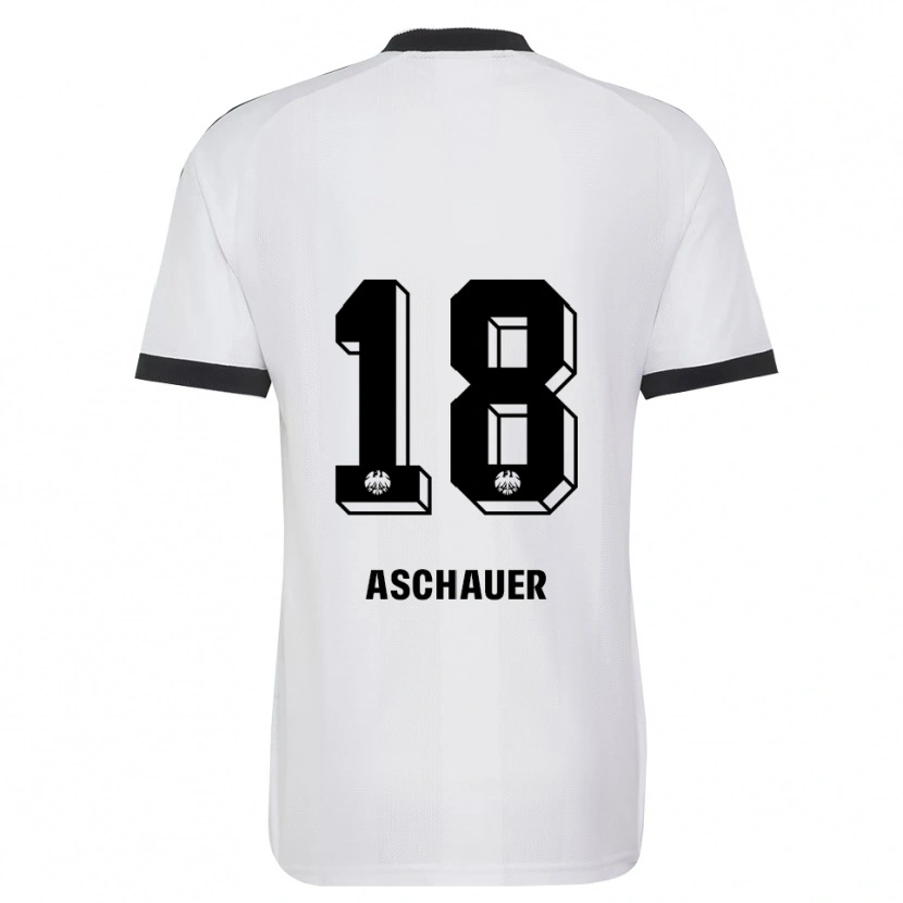 Danxen Herren Verena Aschauer Hanshaw #18 Schwarz Weiß Auswärtstrikot Trikot 2026/27 T-Shirt Schweiz