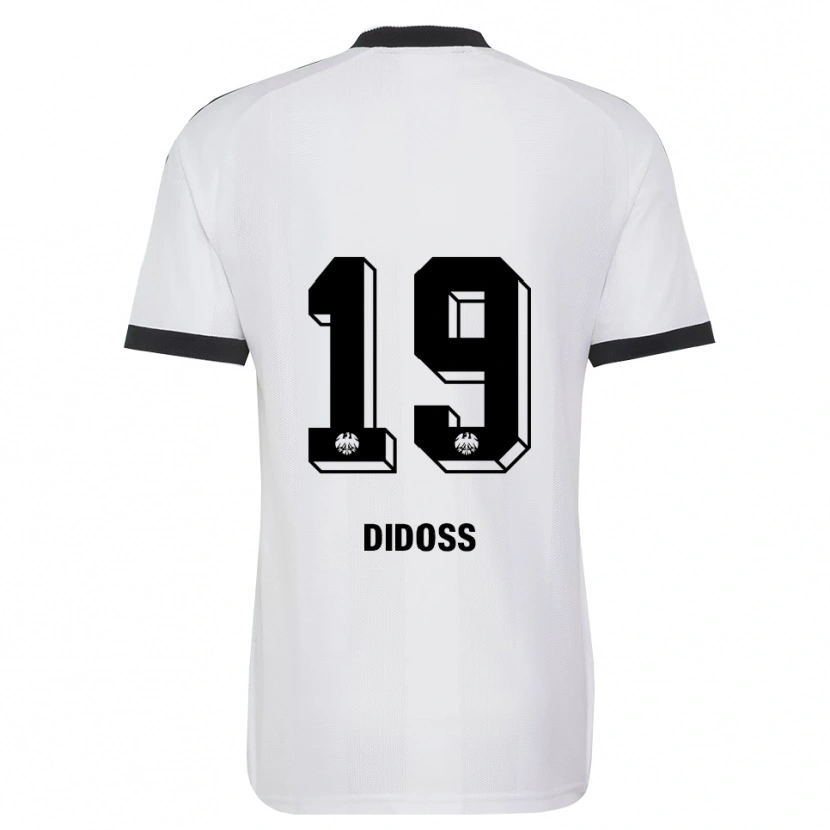 Danxen Herren George Didoss #19 Schwarz Weiß Auswärtstrikot Trikot 2026/27 T-Shirt Schweiz