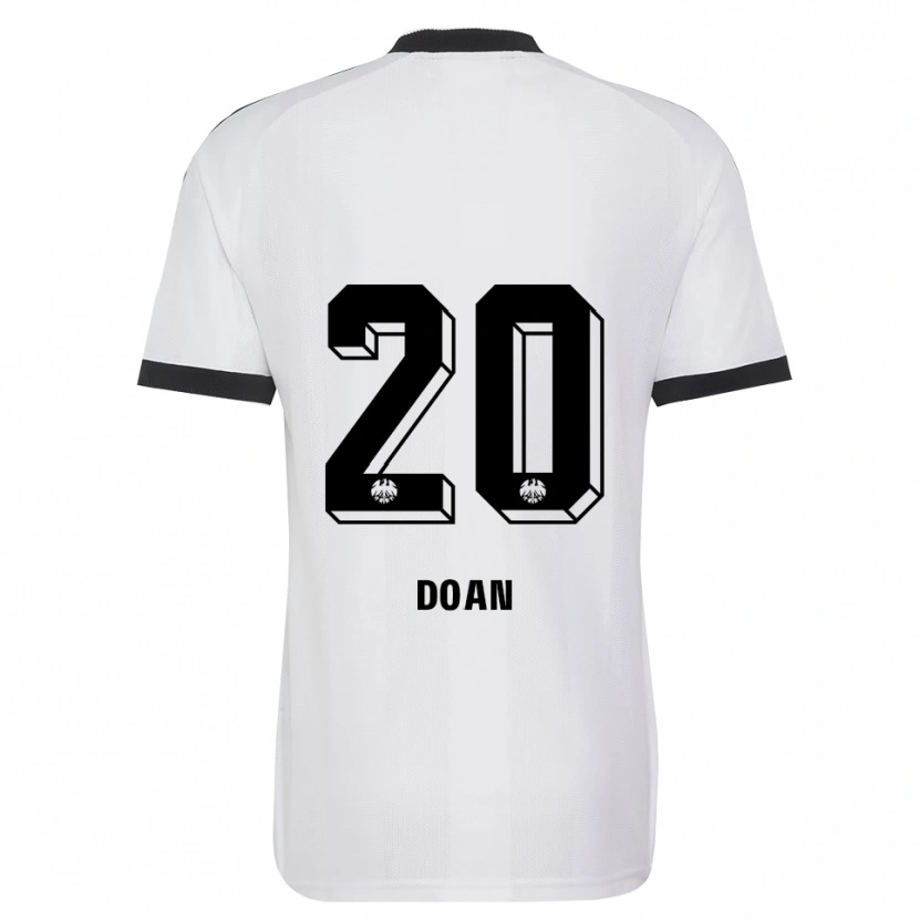 Danxen Herren Ritsu Doan #20 Schwarz Weiß Auswärtstrikot Trikot 2026/27 T-Shirt Schweiz