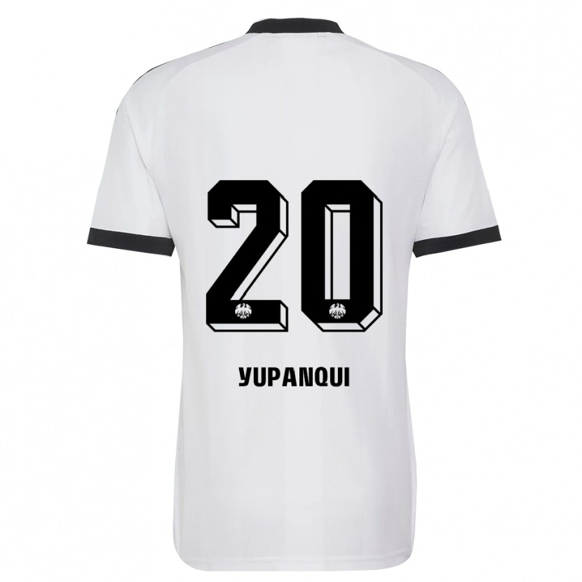 Danxen Herren Philipp Eisele Yupanqui #20 Schwarz Weiß Auswärtstrikot Trikot 2026/27 T-Shirt Schweiz