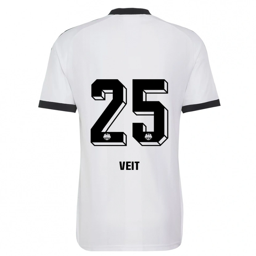 Danxen Herren Jella Veit #25 Schwarz Weiß Auswärtstrikot Trikot 2026/27 T-Shirt Schweiz