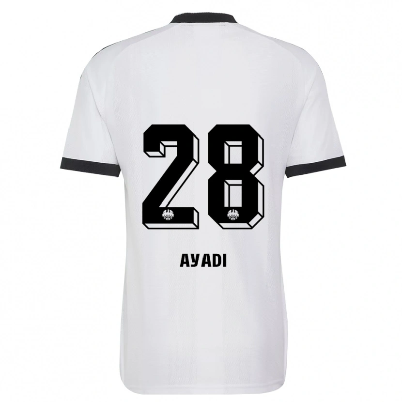 Danxen Herren Akram Ayadi #28 Schwarz Weiß Auswärtstrikot Trikot 2026/27 T-Shirt Schweiz
