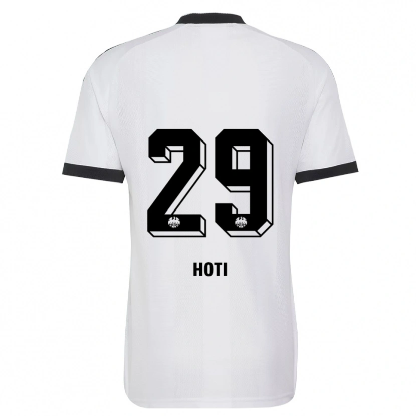 Danxen Herren Leart Hoti #29 Schwarz Weiß Auswärtstrikot Trikot 2026/27 T-Shirt Schweiz